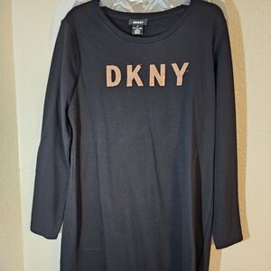 DKNY Logo Sweatshirt Mini-dress